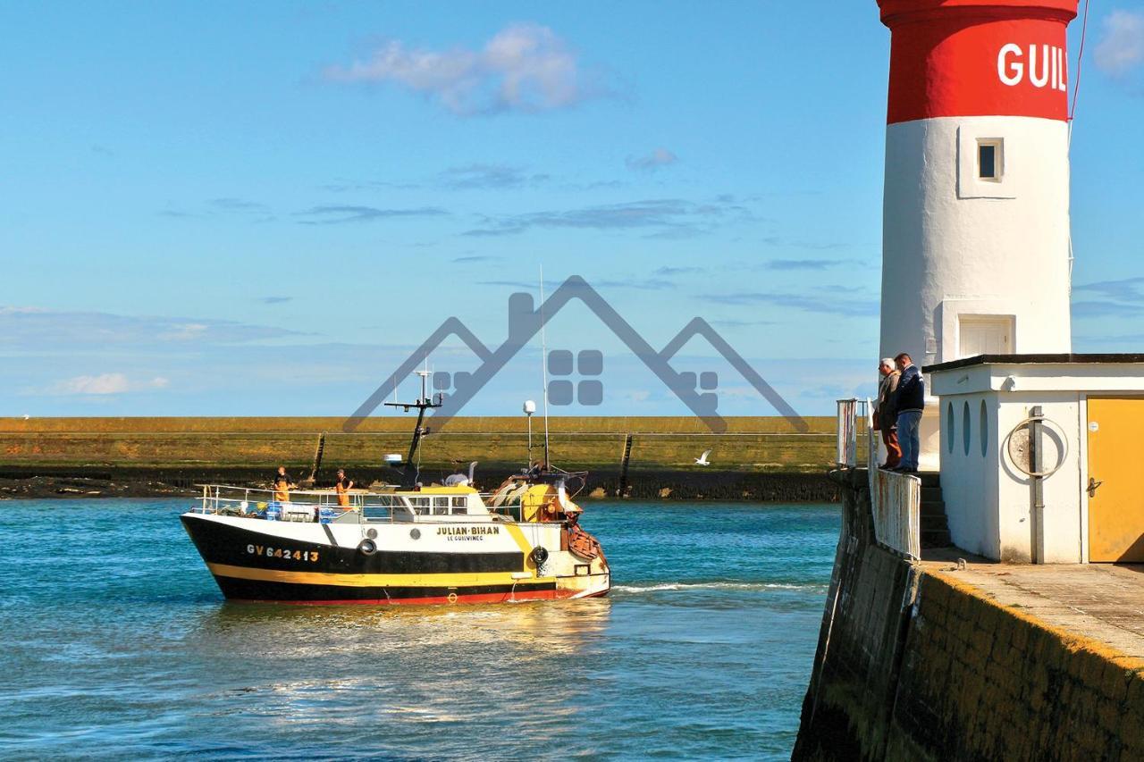 Localise - M3A La Maison Du Pecheur Au Guilvinec - Chambres Vue Mer - A 20M De La Mer Situee A La Pointe De Men Meur - Tout A Pied, Plage, Port, Centre, Commerces, Marche - Wifi Inclus - Linge De Lit Inclus - Jardin Clos - En Option , Menage Et Servi Exterior photo